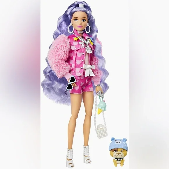Barbie Extra Doll With Pet & Accessories - Picture 4 of 7